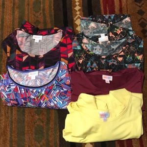 Lularoe Irma size medium lot